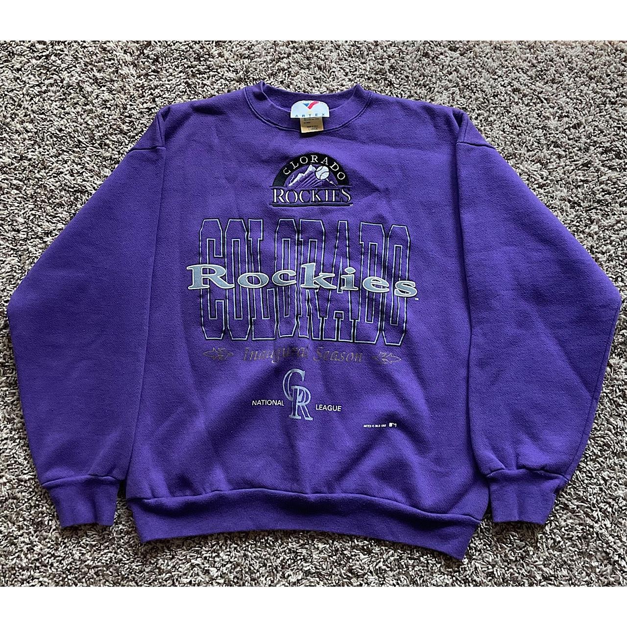 1993 Colorado Rockies Inaugural Season T-shirt Fits Like 