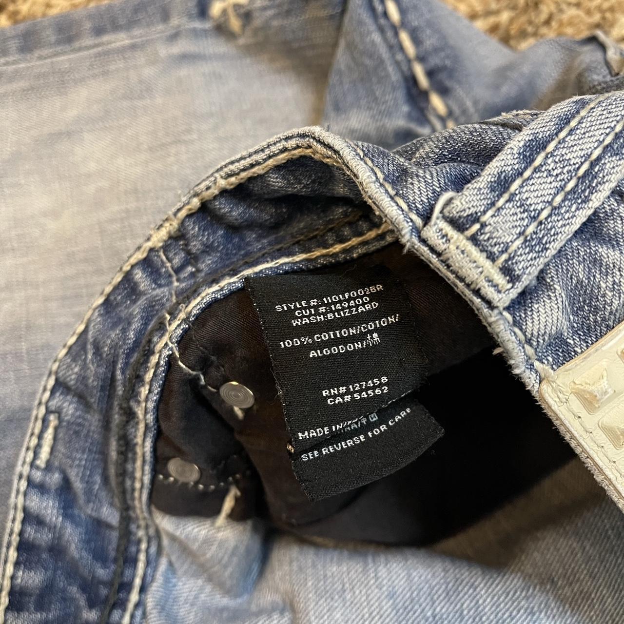 •Affliction 2000s Men’s Premium Grant Denim... - Depop