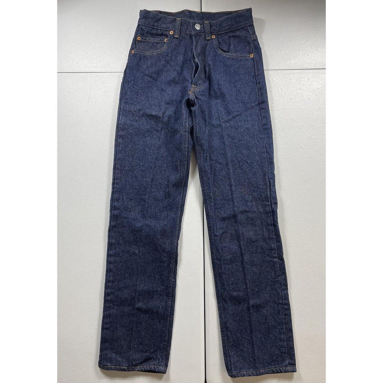 Vintage Levis 501 Jeans Men's 29x32 Blue Dark Wash... - Depop