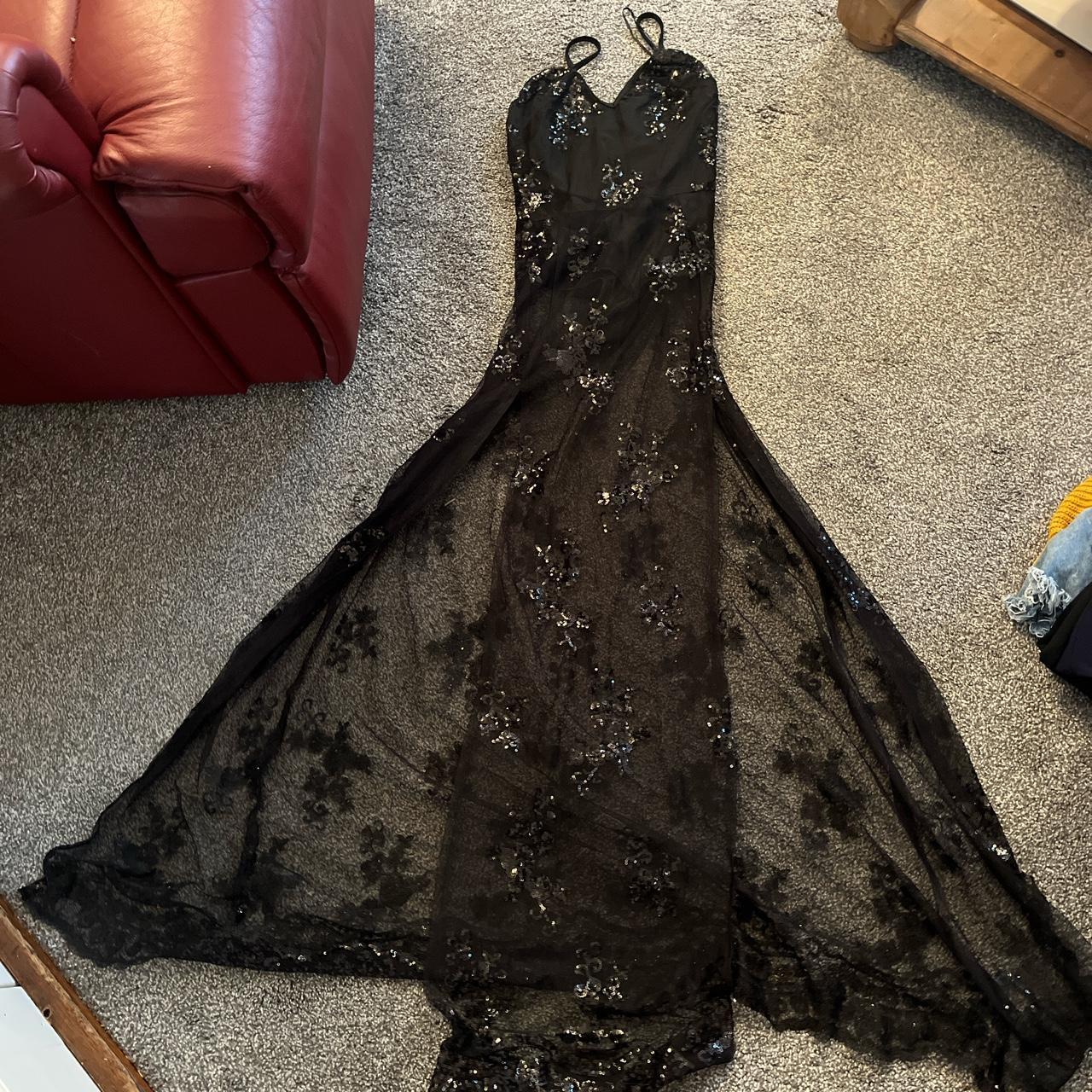 Lovely prom/pageant style dress. Leotard and... Depop