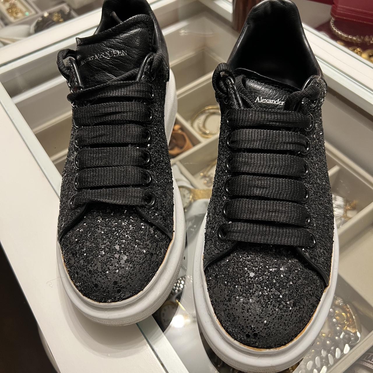 alexander mcqueen sequin trainers