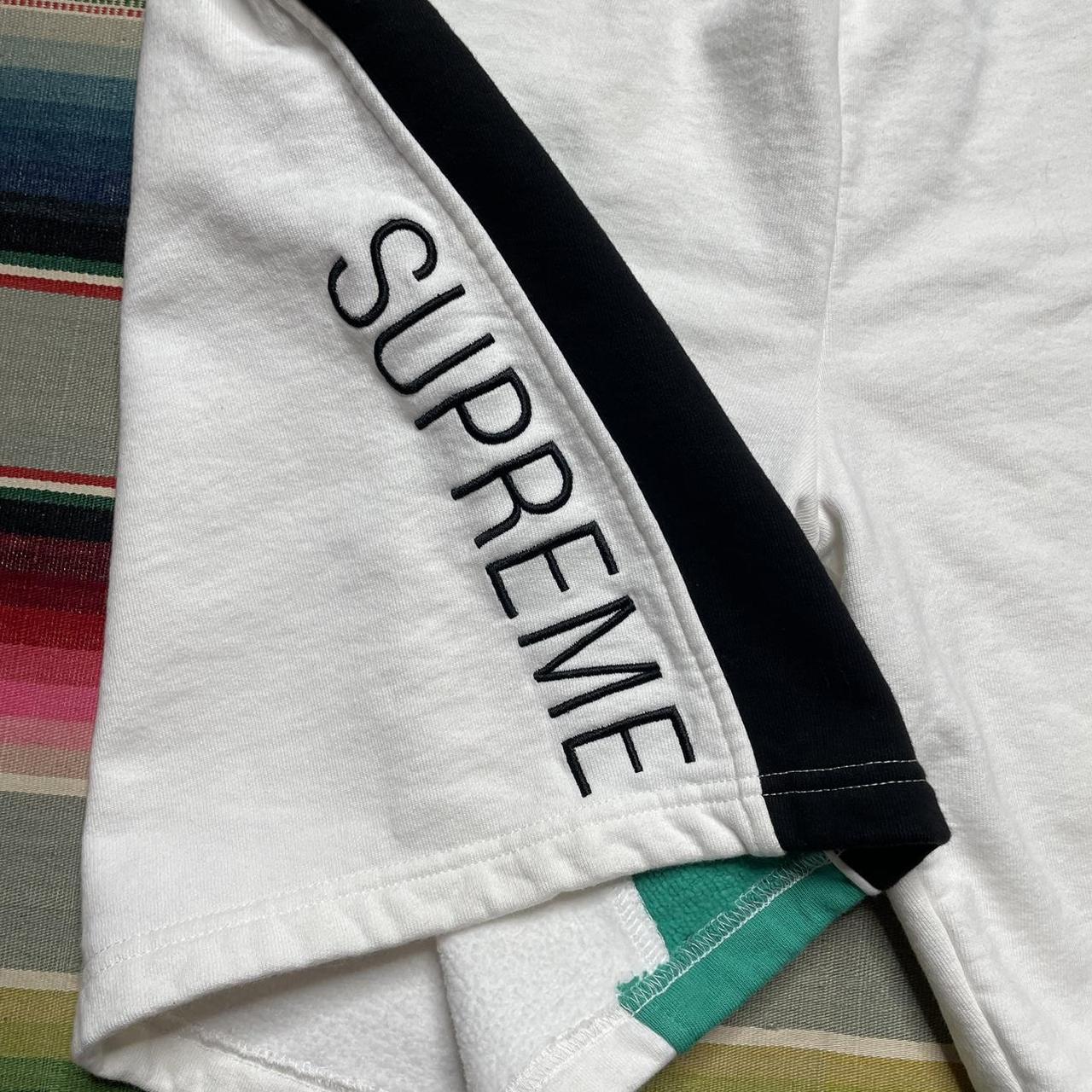 SS20 Supreme Milan sweatshort white shorts... - Depop