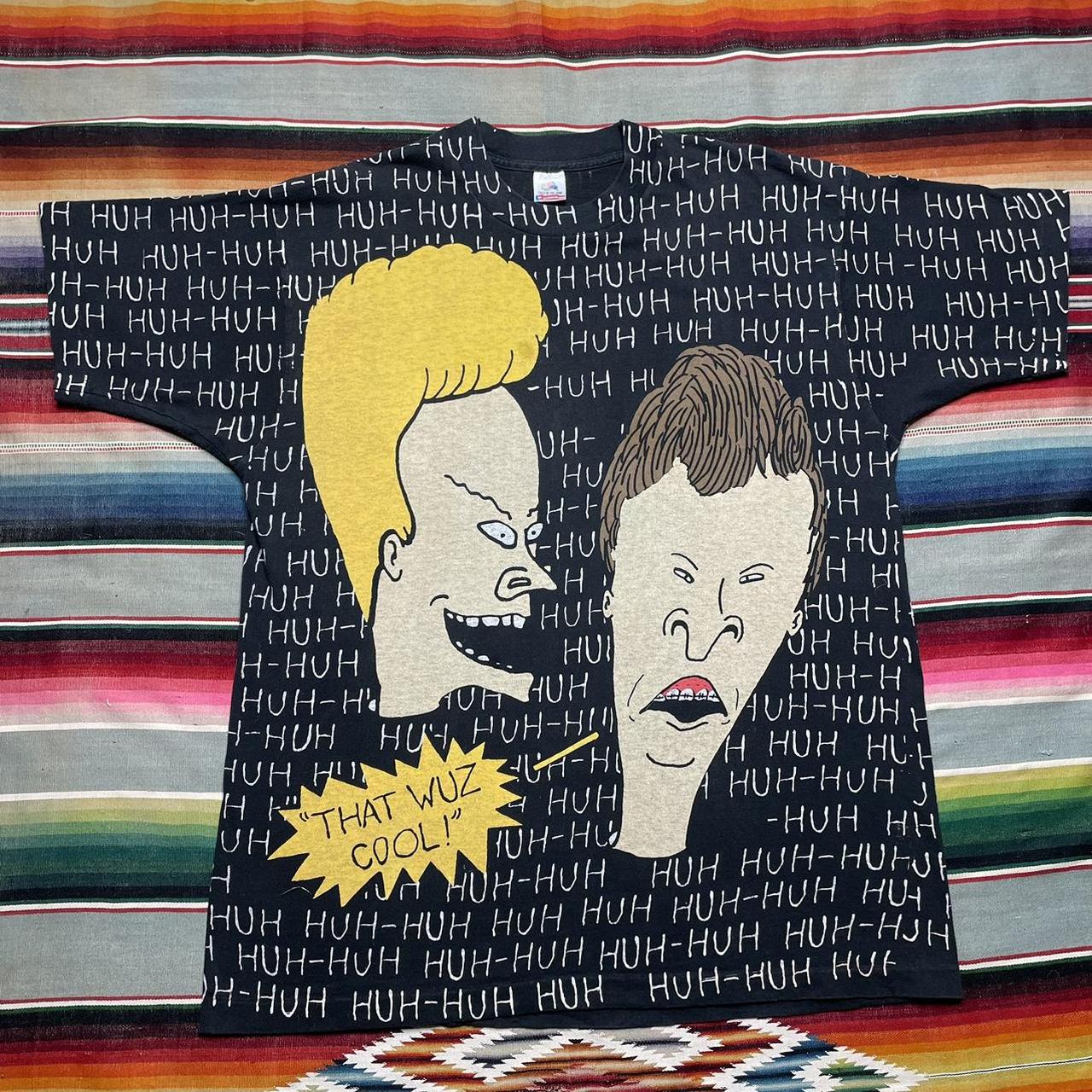 Vintage 1993 MTV Beavis And Butthead T Shirt 90s... - Depop