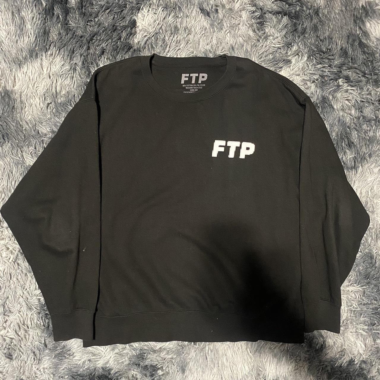 Ftp pixel crewneck In good condition 9 10 Very Depop