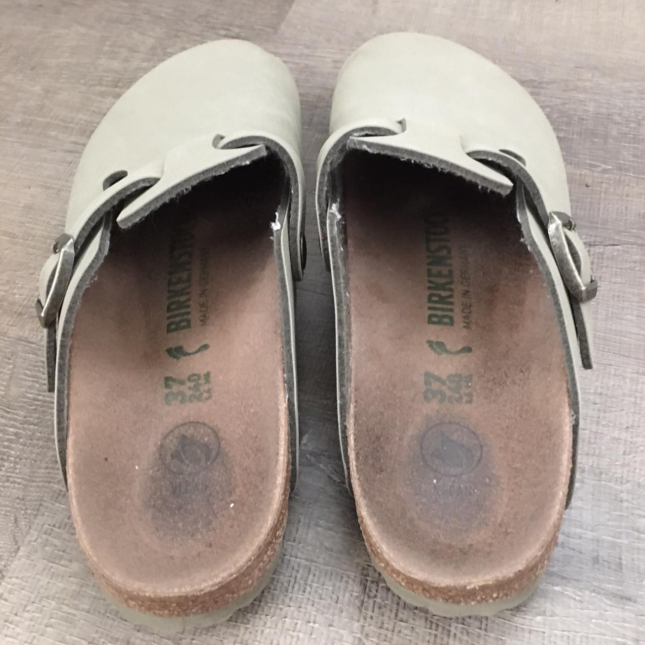 Khaki Birkenstocks Clogs for a spring dream, bought... - Depop