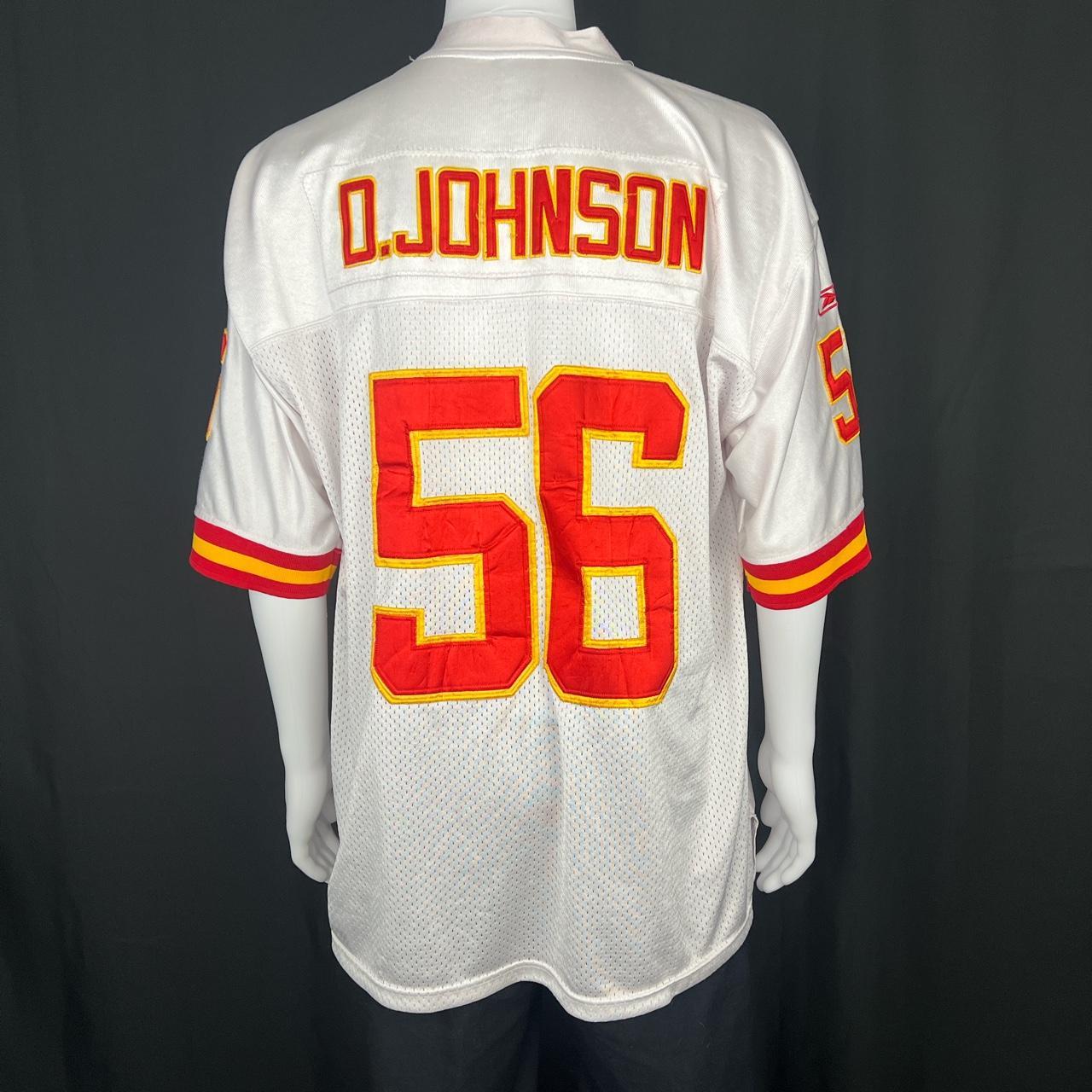 Vintage Kansas City Chiefs Derrick Johnson Reebok Football