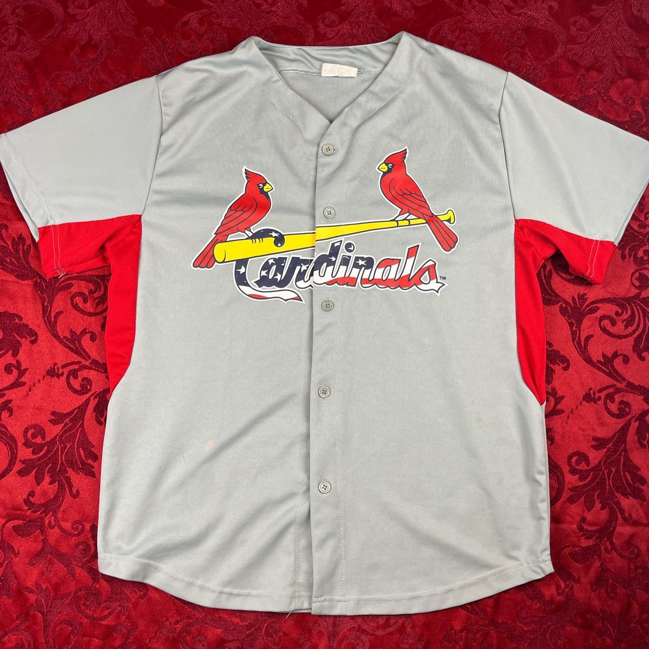 St Louis Cardinals Throwback Jersey Extra-Small