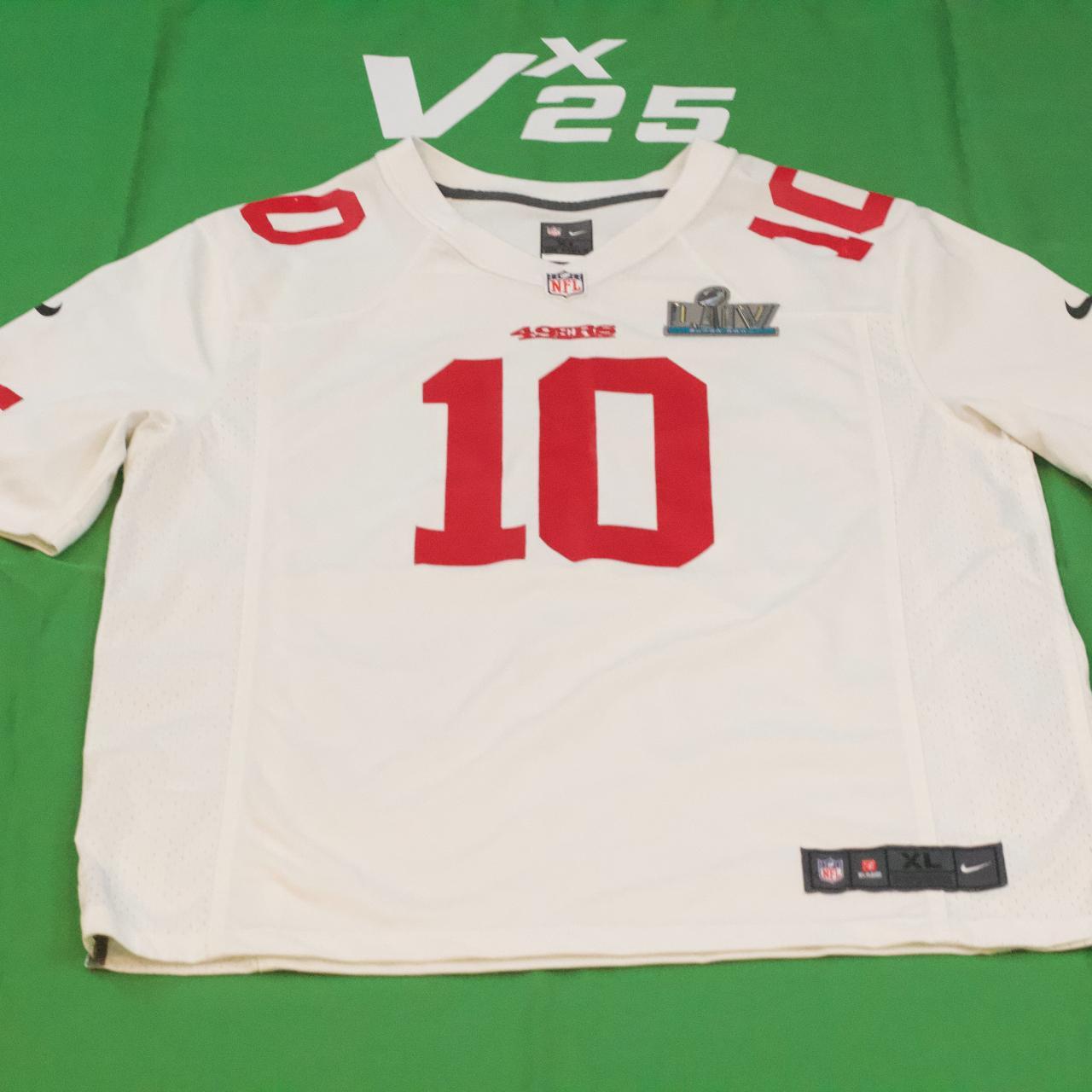 Nike ON FIELD San Francisco 49ers Jimmy Garoppolo Jersey Mens Size