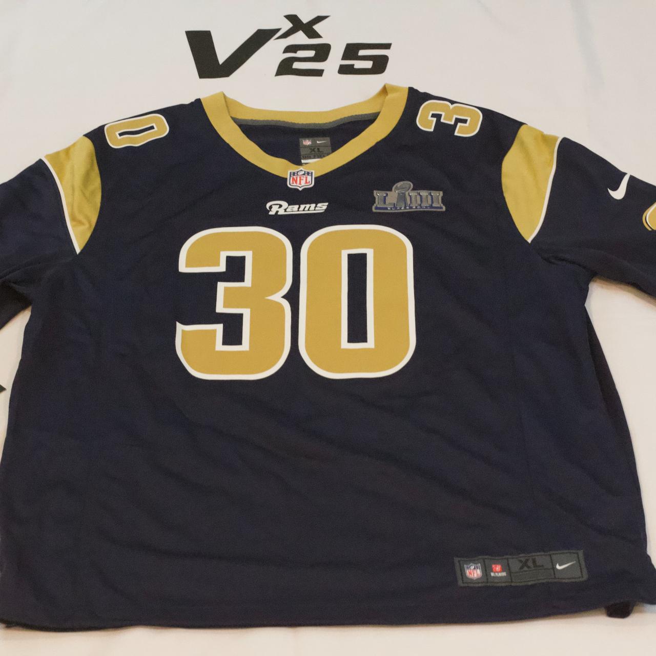 This is an 100% Authentic Nike Los Angeles Rams - Depop