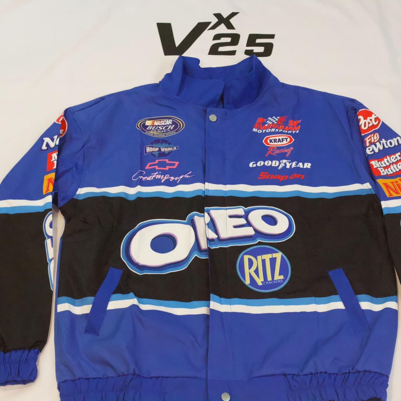 Men's NASCAR Racing Dale Earnhardt Jr Oreo Bomber... - Depop