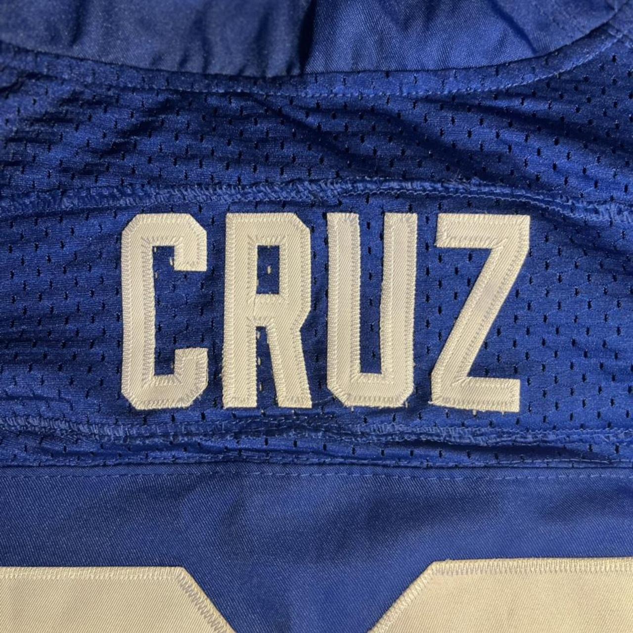 AUTHENTIC Giants Victor Cruz jersey. Lightly worn - Depop