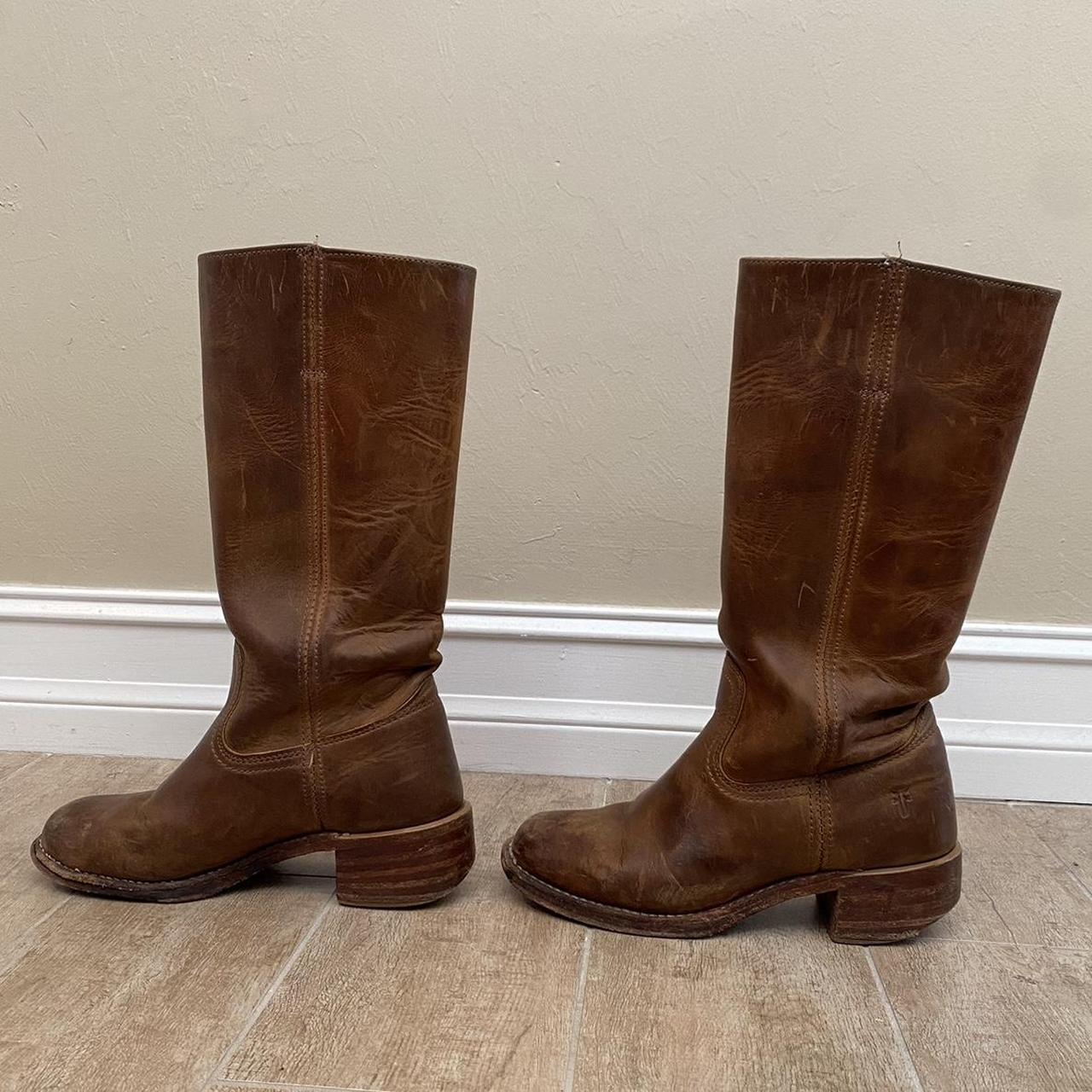 Frye Women's Brown and Tan Boots (3)