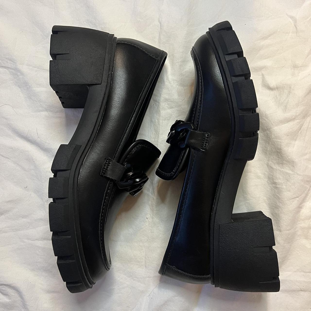 Madden Girl Black loafers size US W9🖤 I only wore... Depop