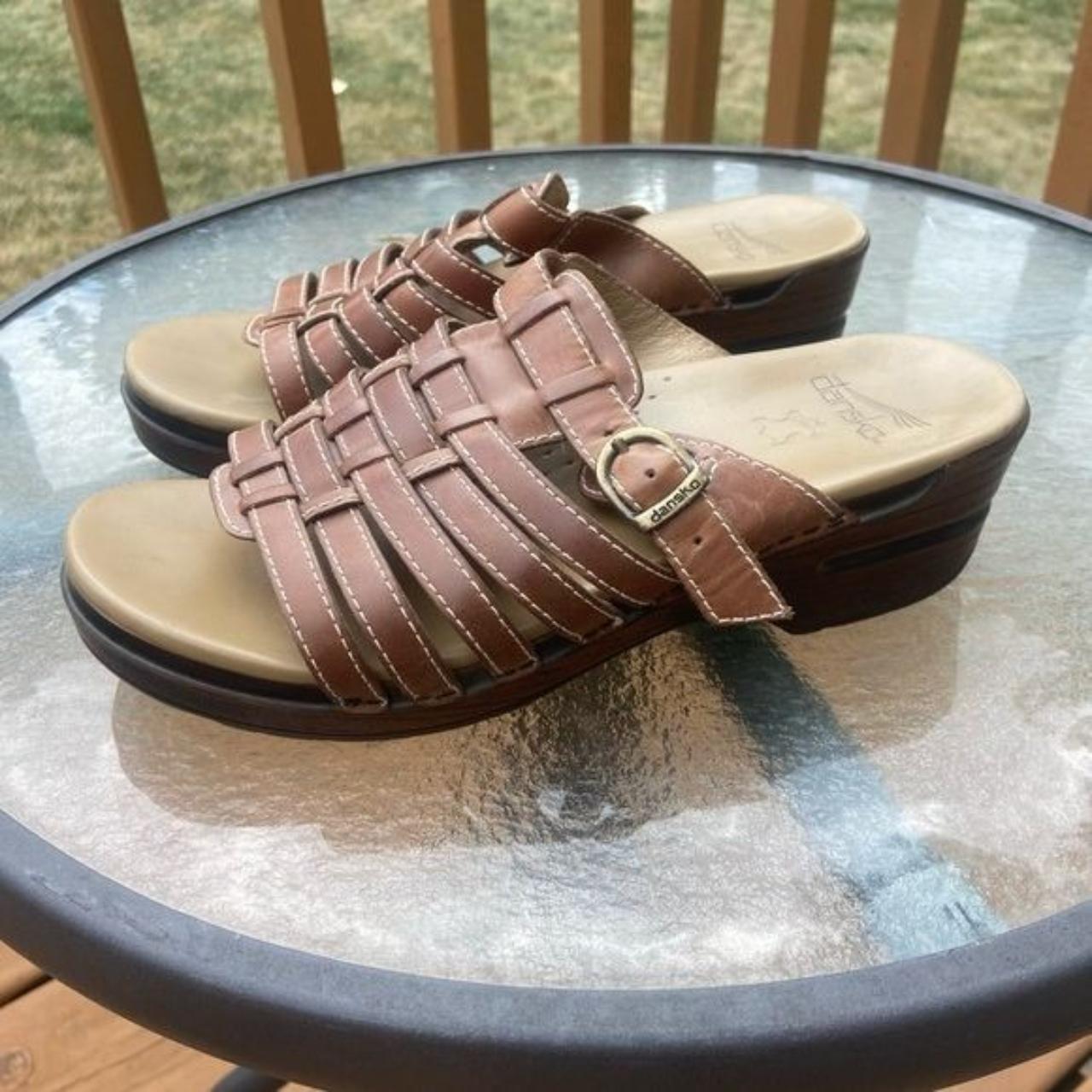 Dansko Sandals Y2K Size 39 Heel height 2 Depop