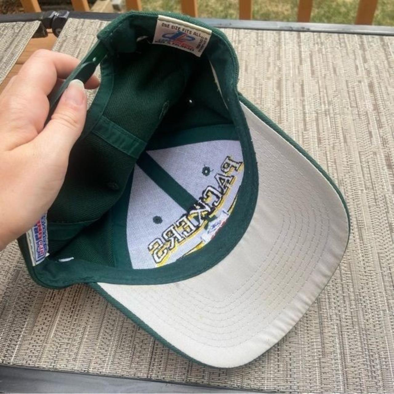 Vintage New York Jets snapback hat in green. From - Depop