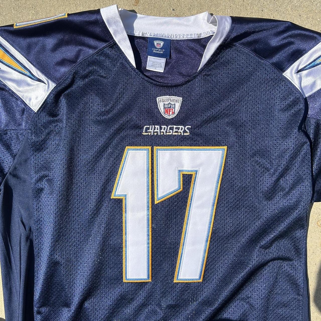 Philip Rivers San Diego Chargers Reebok Authentic NFL Jersey