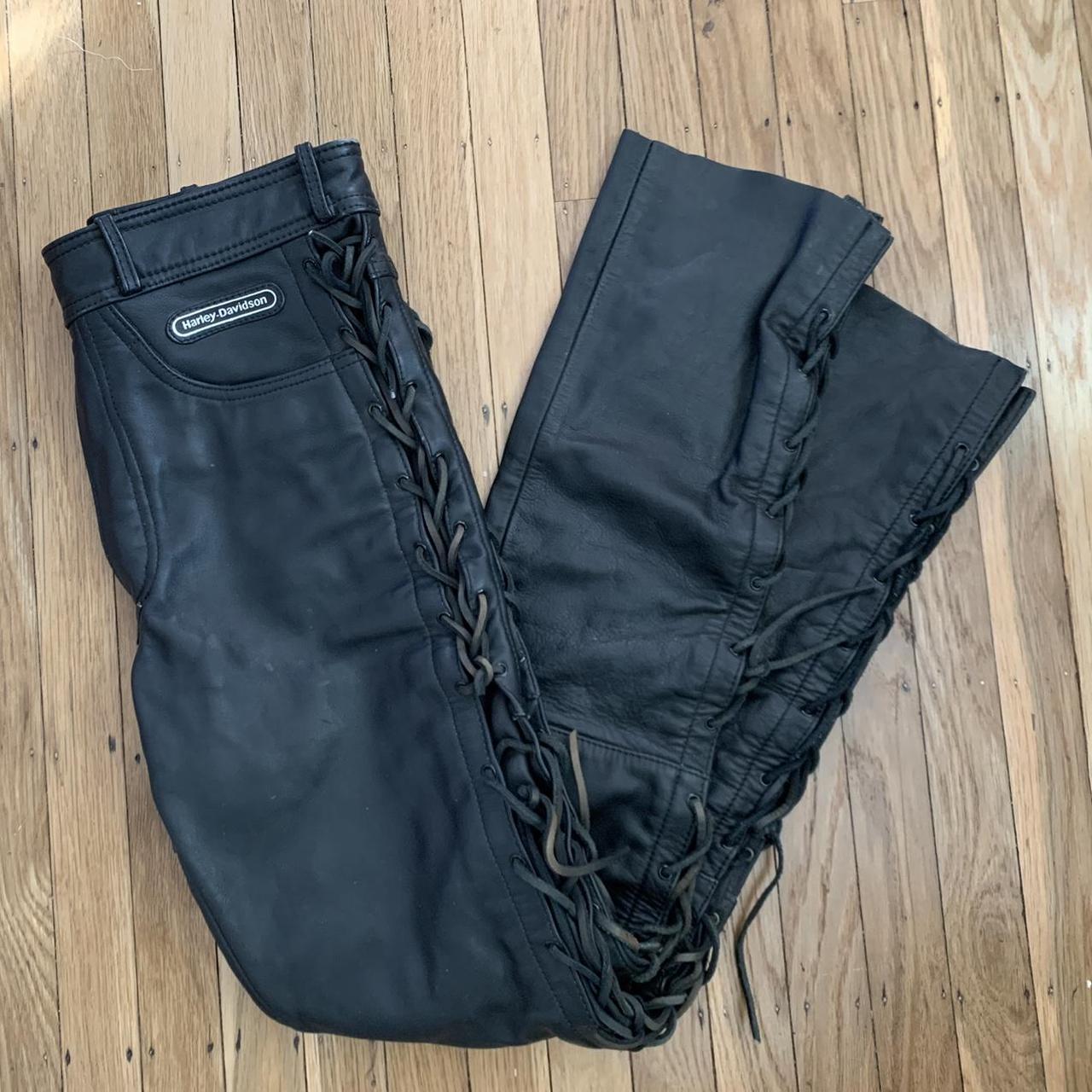harley davidson womens leather riding pants