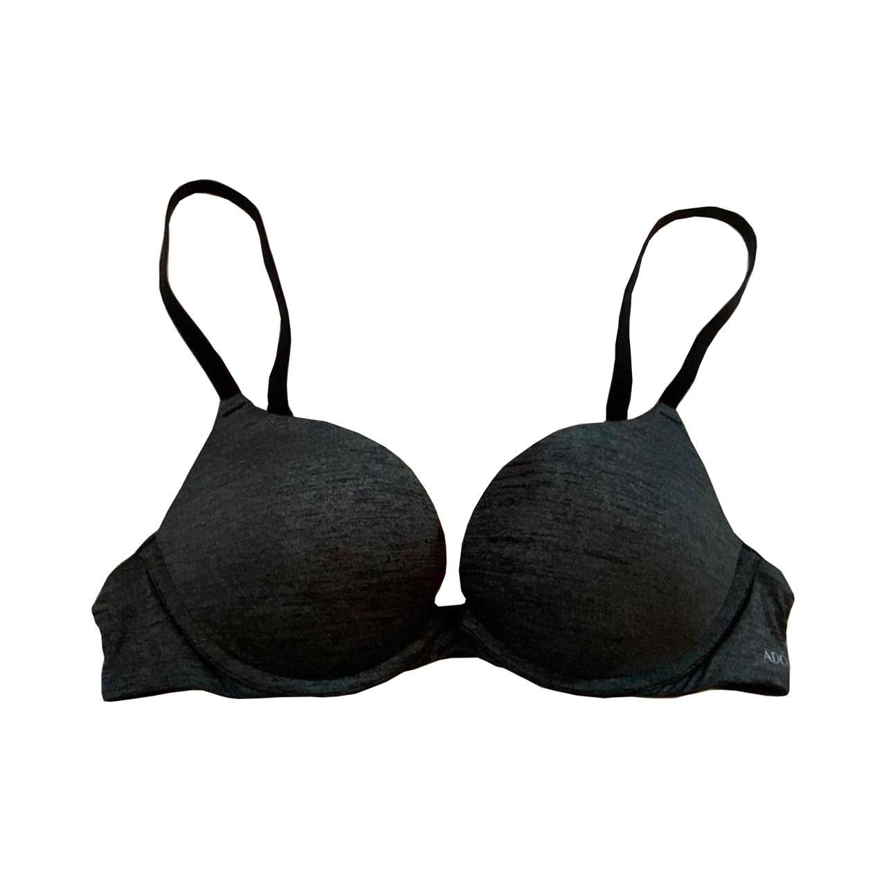 Adore Me black padded push up bra. Size 34C. - Depop