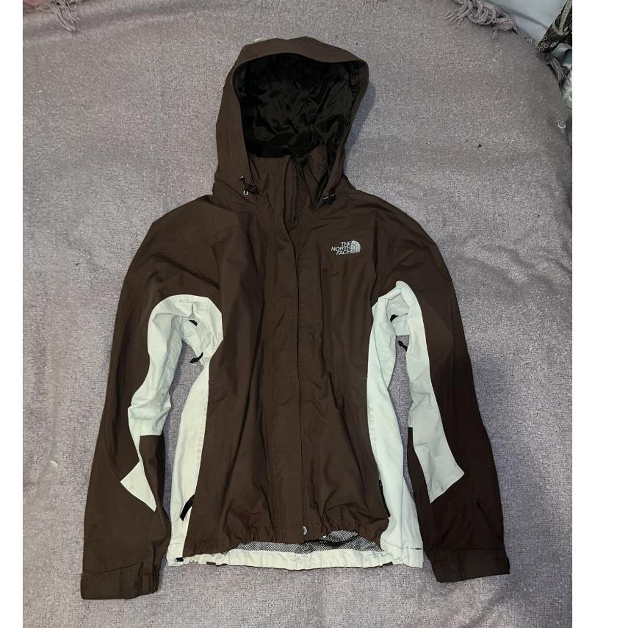 RARE vintage The North Face brown and cream... - Depop