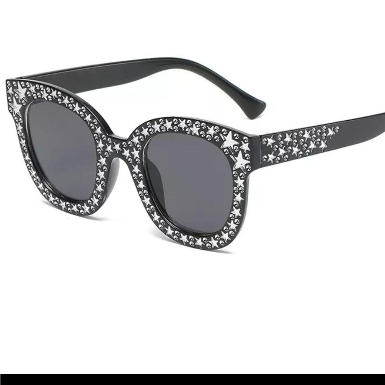 Star Style Women Sunglasses | Black Sunglasses Star | Shades Black Cat Eye  Women - Black - Aliexpress