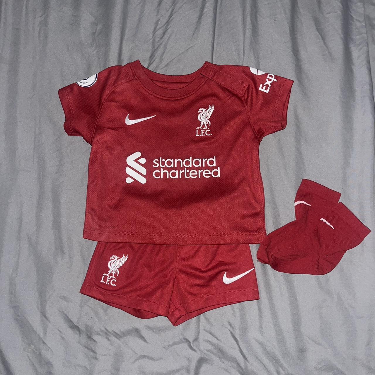 Baby Liverpool kit Red Size 69 months In... Depop