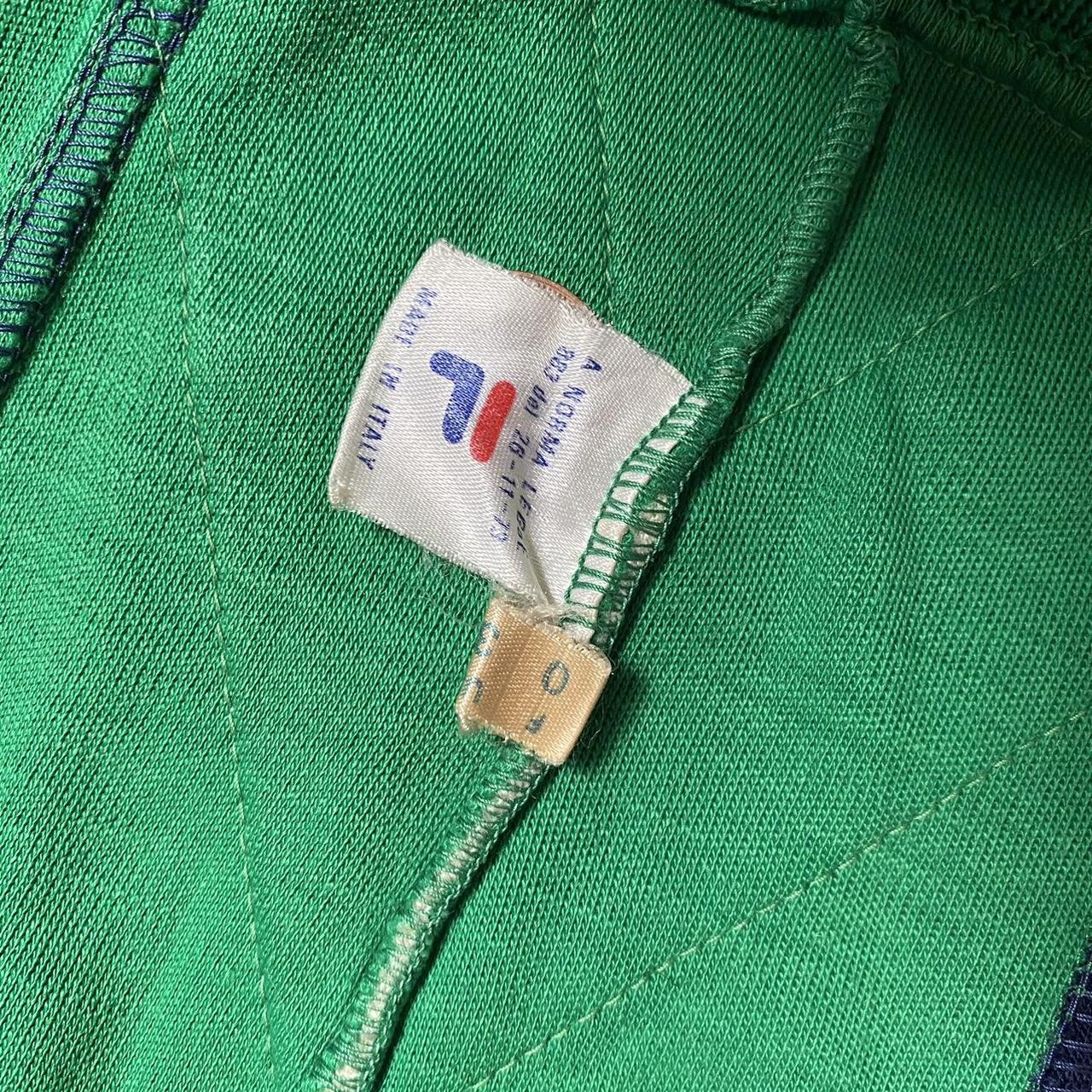 Vintage 1970s Fila White Line BJ Track Top. Made in | Depop