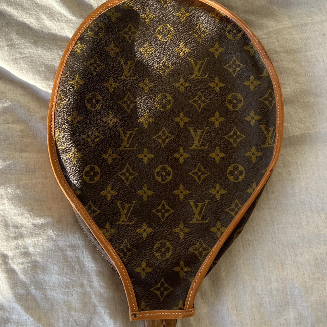 Vintage Louis Vuitton Tennis Racket Cover + Premier - Depop