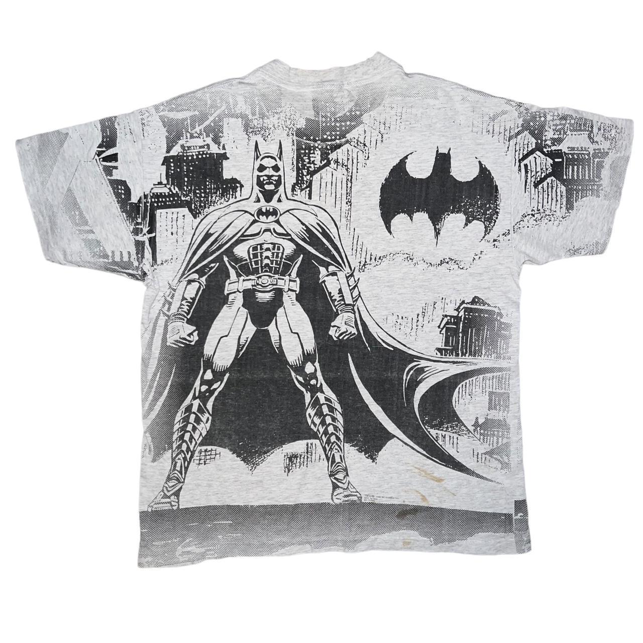 Sale Vintage 1992 SSI Batman All over print Tshirt