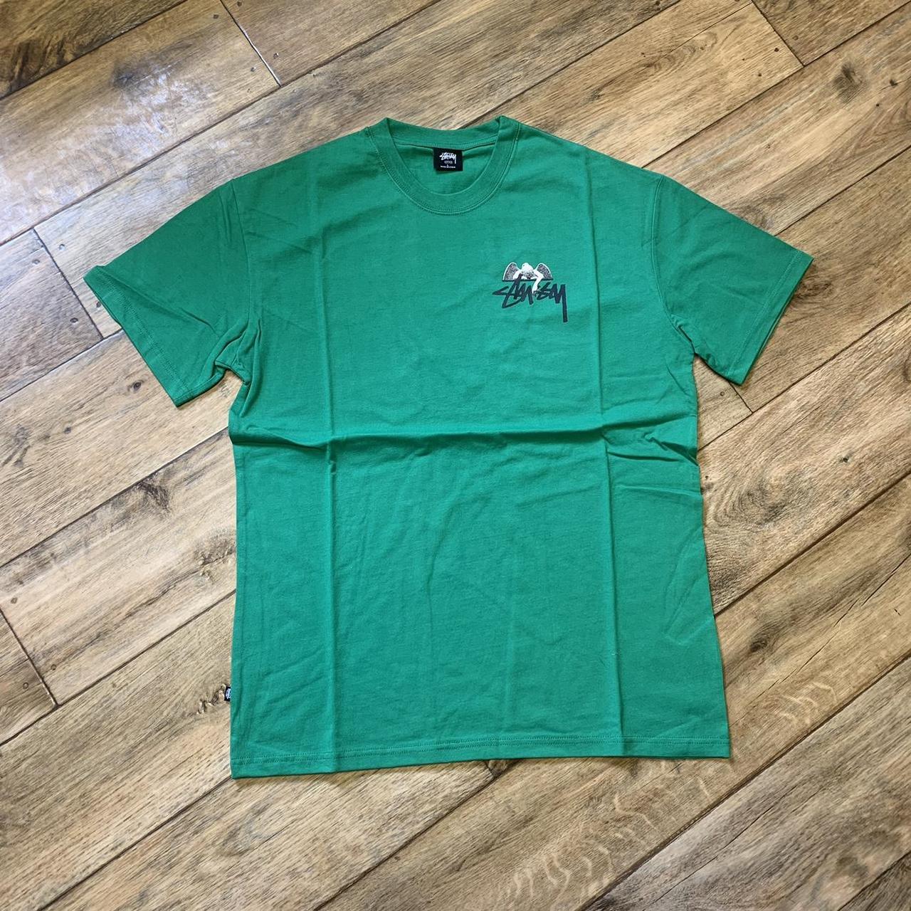 Stussy Australia Classic Green Eight Ball... - Depop