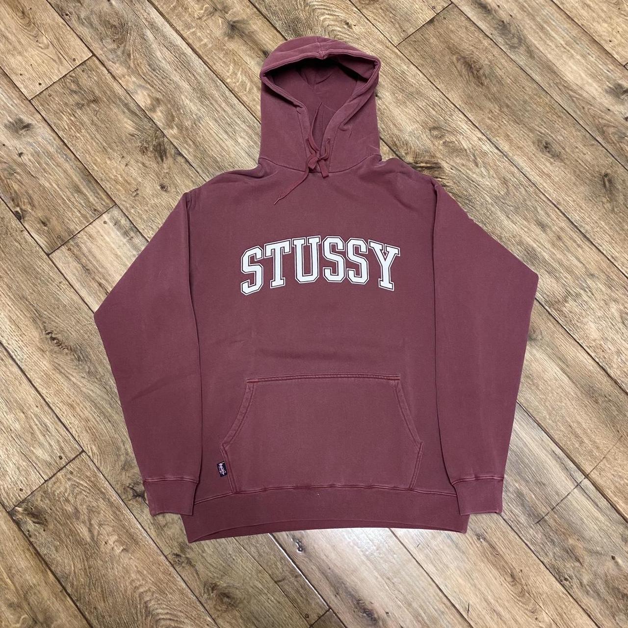 Stussy hot sale sweater hoodie