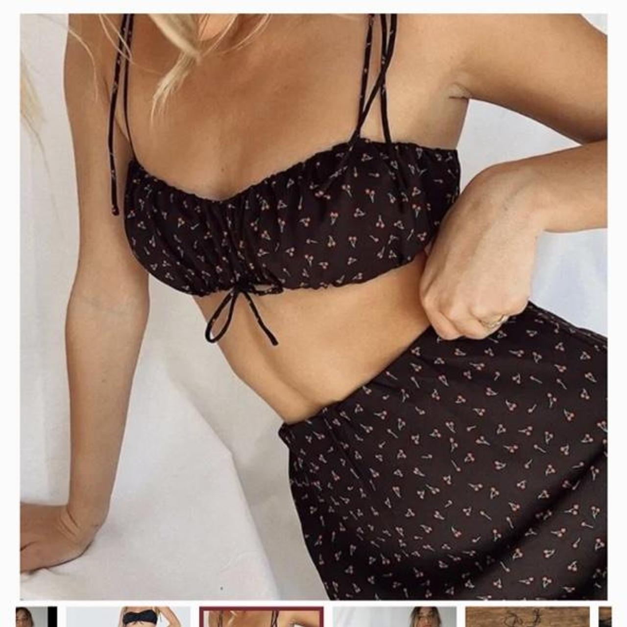 Princess Polly coord / set black with little... Depop