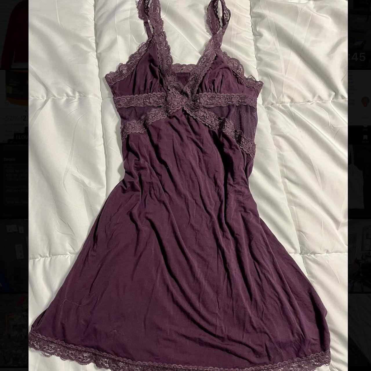 Adore Me Women's Purple Dress | Depop