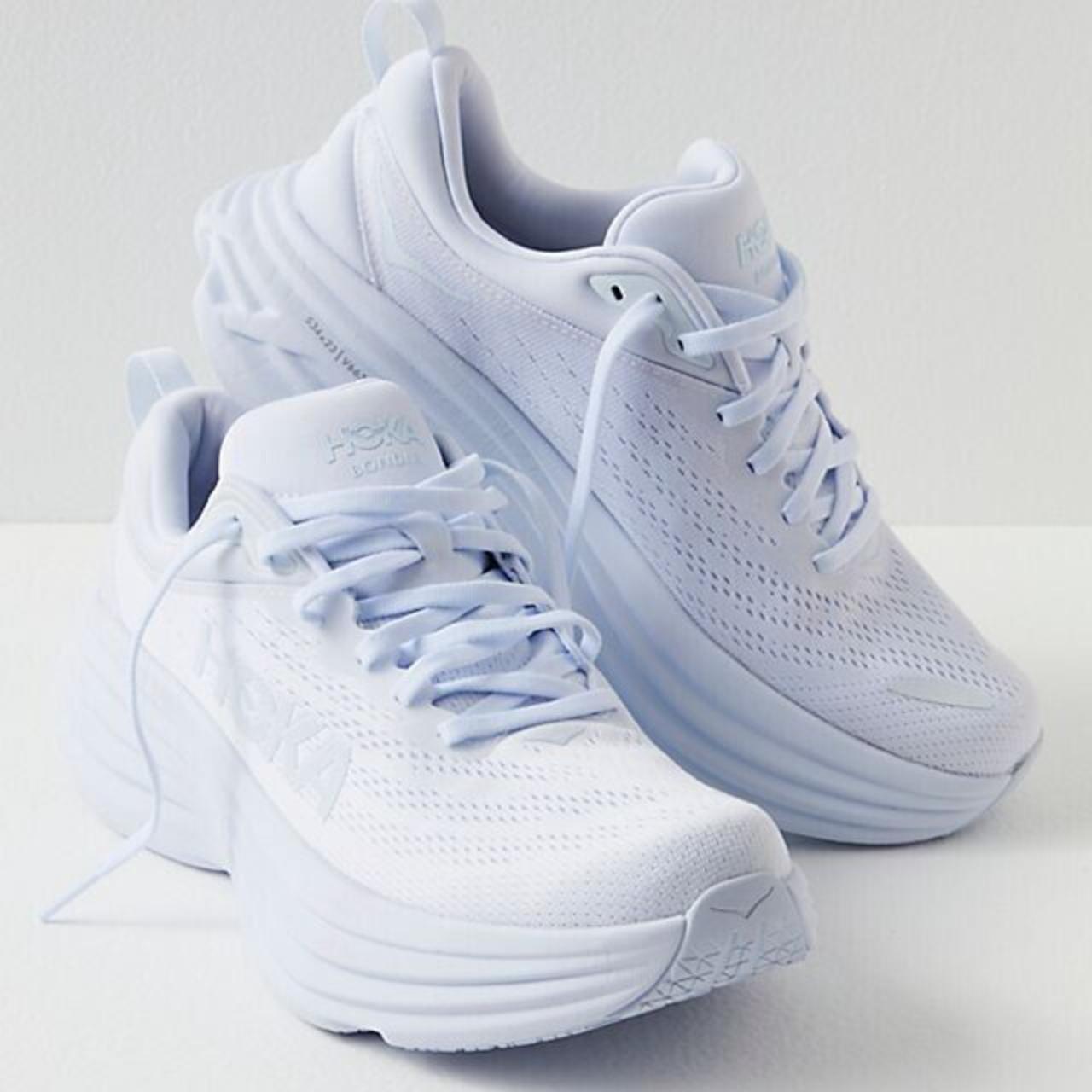 Hoka One One Women's White Trainers | Depop