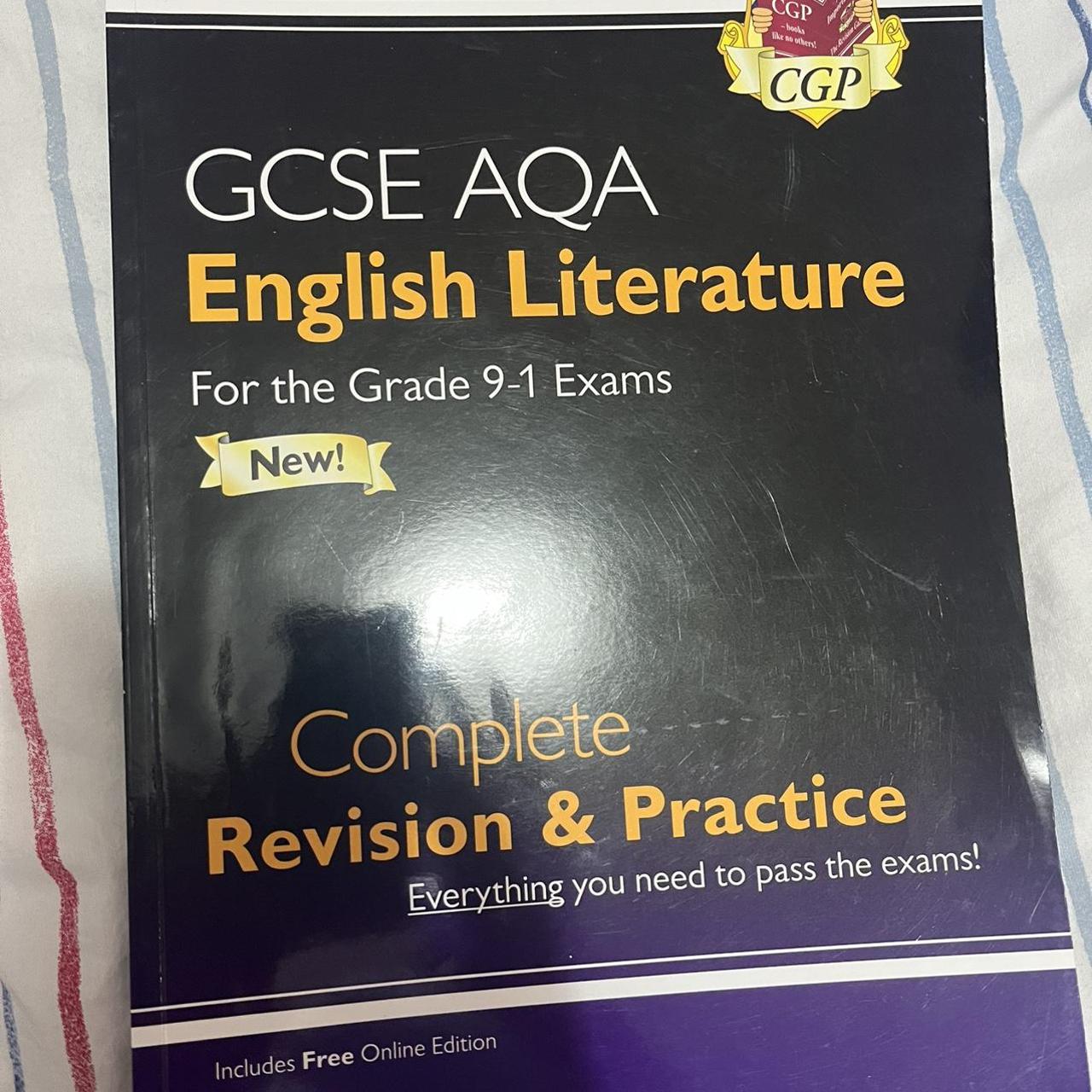 GCSE English Lit Book #revision #guide... - Depop