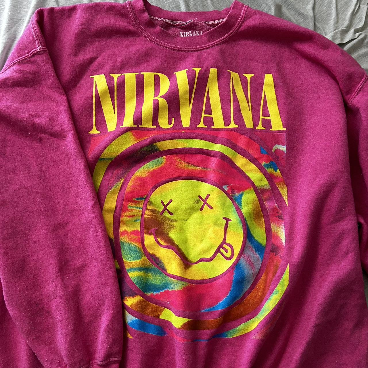 Nirvana sweatshirt urban outfitters Size s/m Fits... Depop