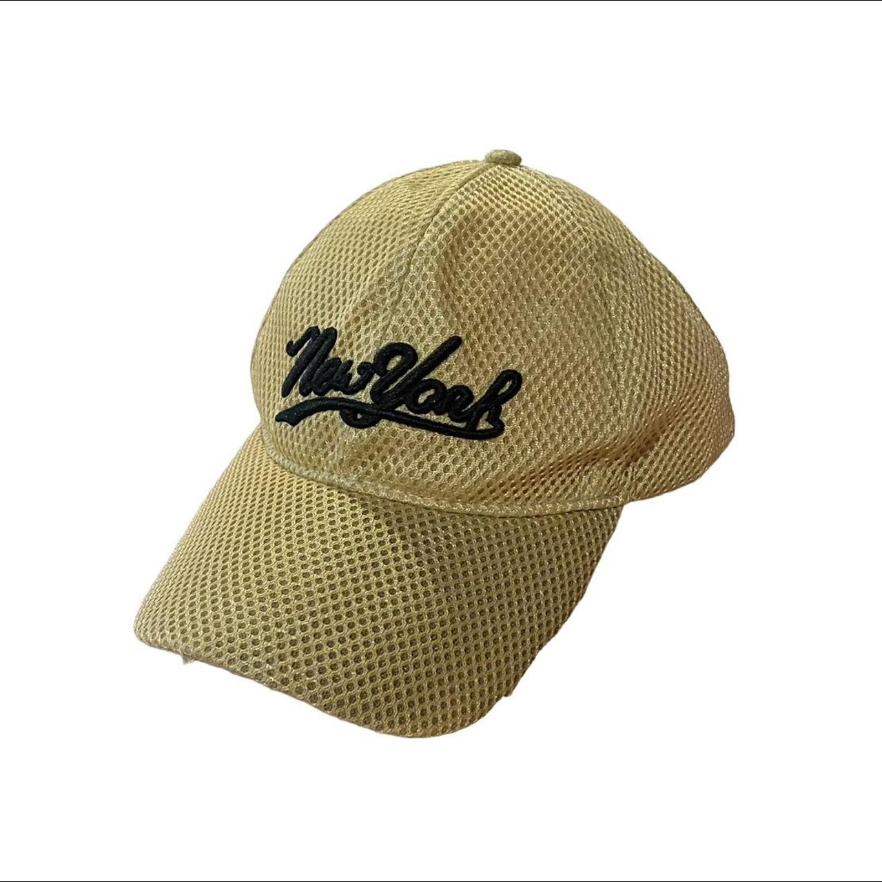 Men's Tan and Black Hat | Depop