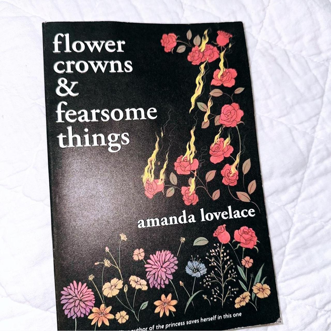 poetry book flower crowns & fearsome things by... Depop