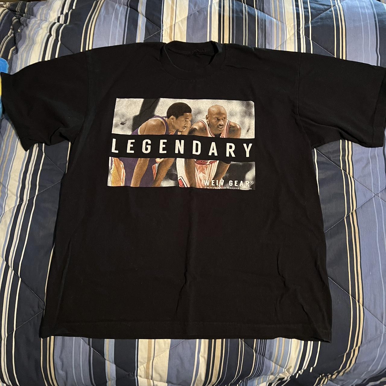 Michael Jordan & Kobe Bryant T-shirt. Legendary.... - Depop