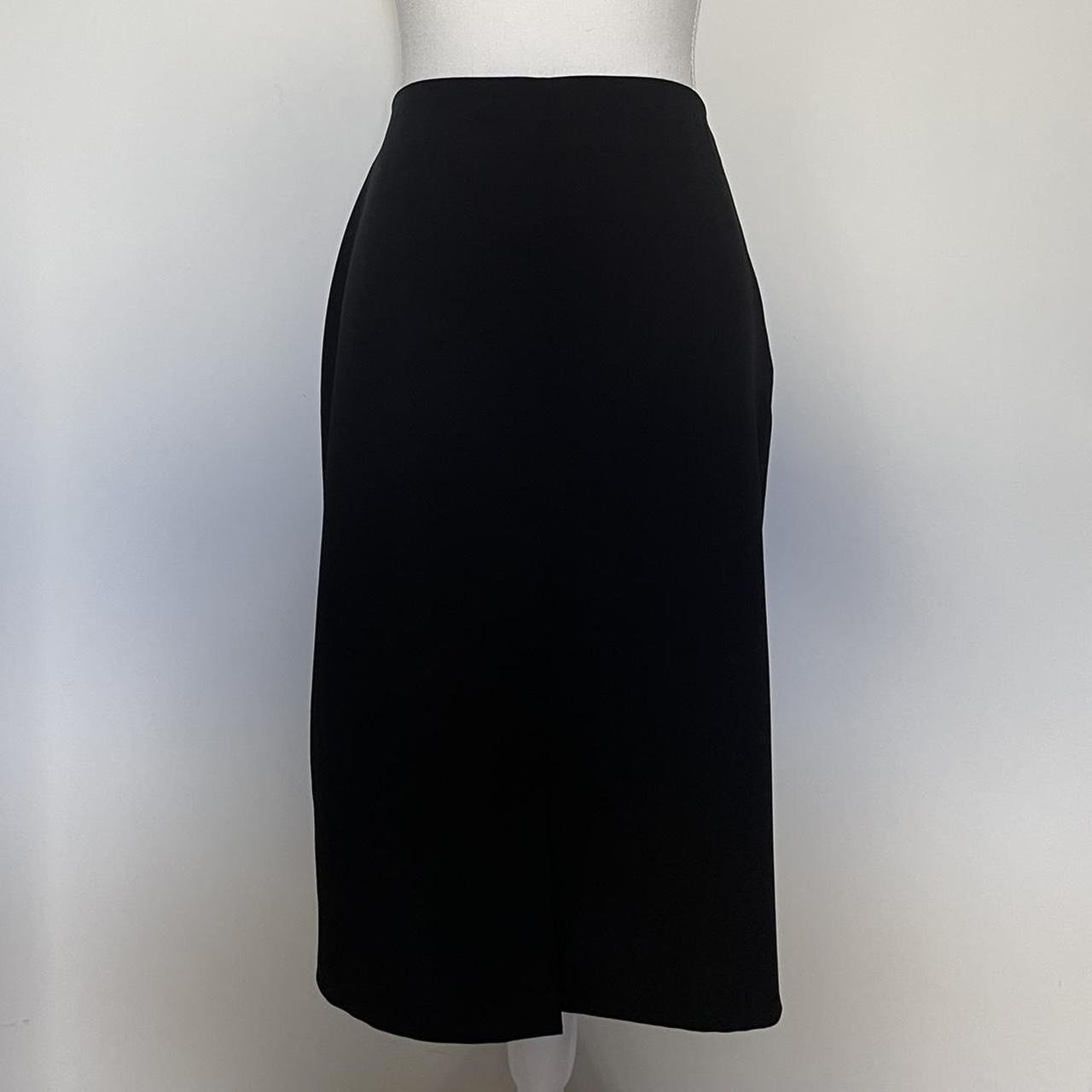 Size 48 black midi skirt 🖤 Oviesse brand, bought in... - Depop