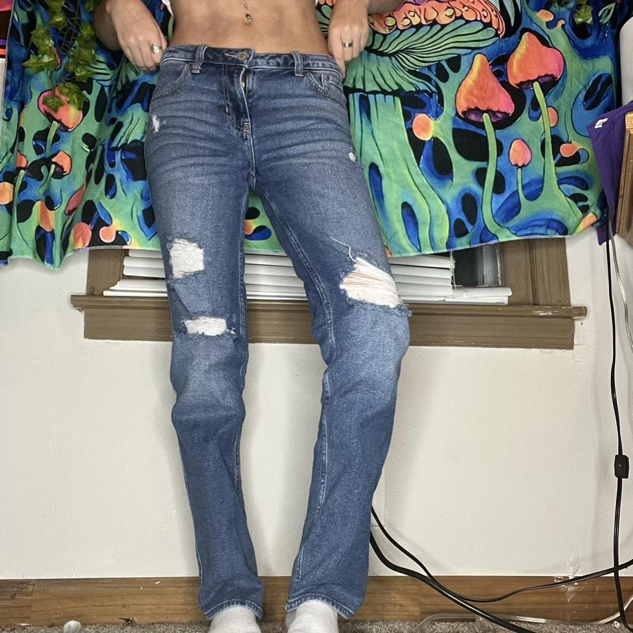 90S VINTAGE STRAIGHT JEANS