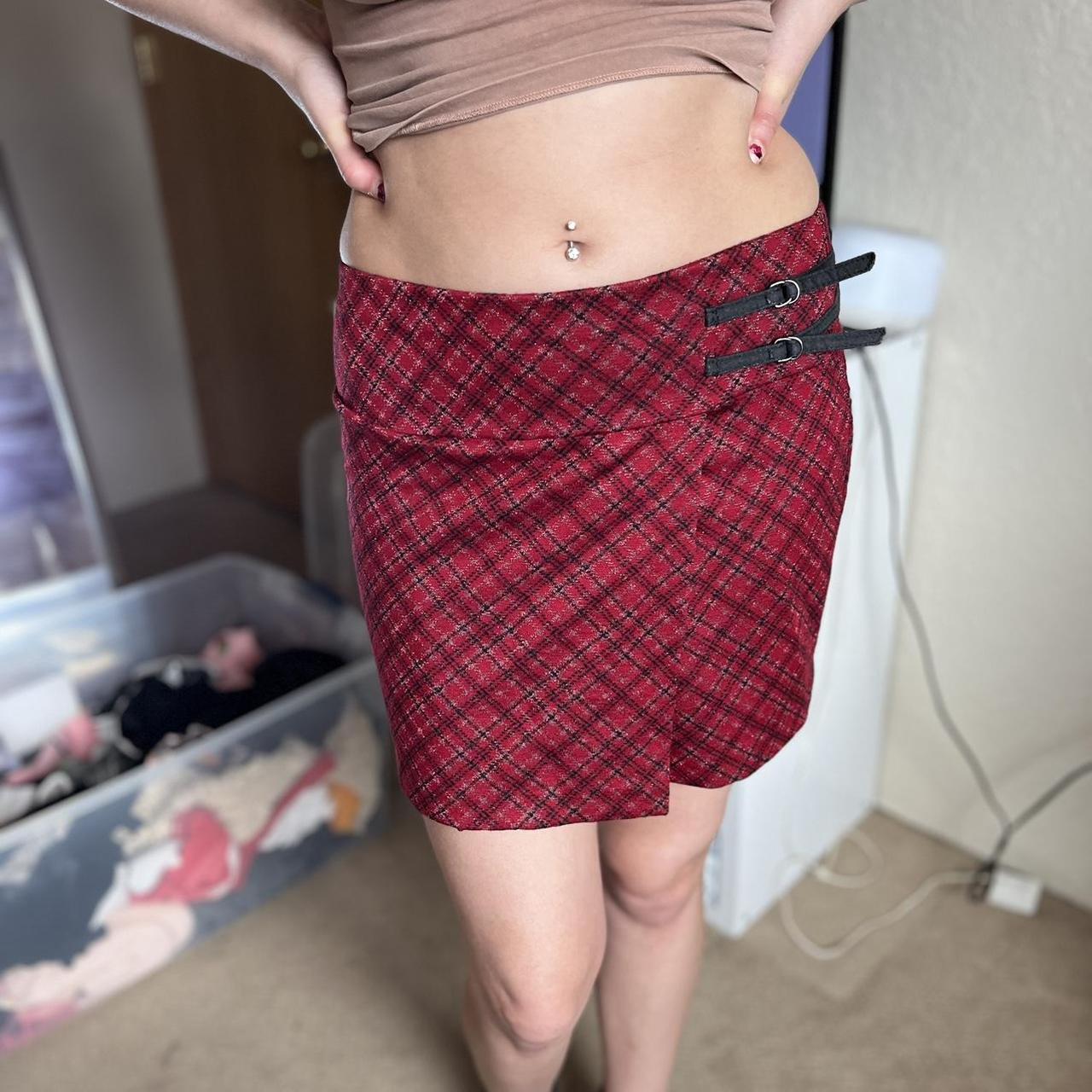 ADORABLE plaid skirt from Express would be so cute. Depop