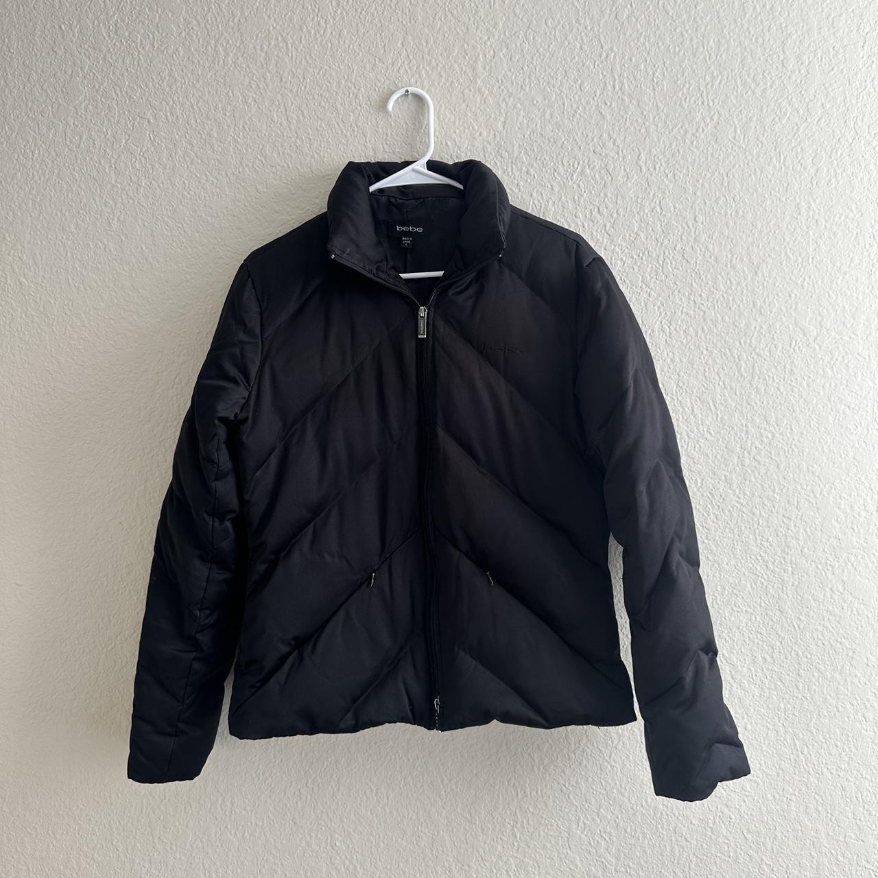 Bebe black puffer jacket best sale