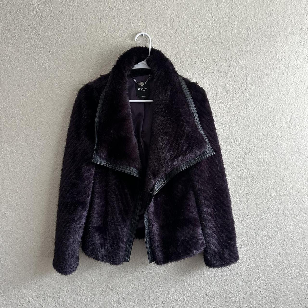 Bebe faux clearance fur coat