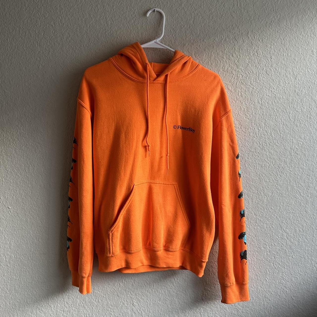 Golf Save the Bees Orange Hoodie Size:... - Depop