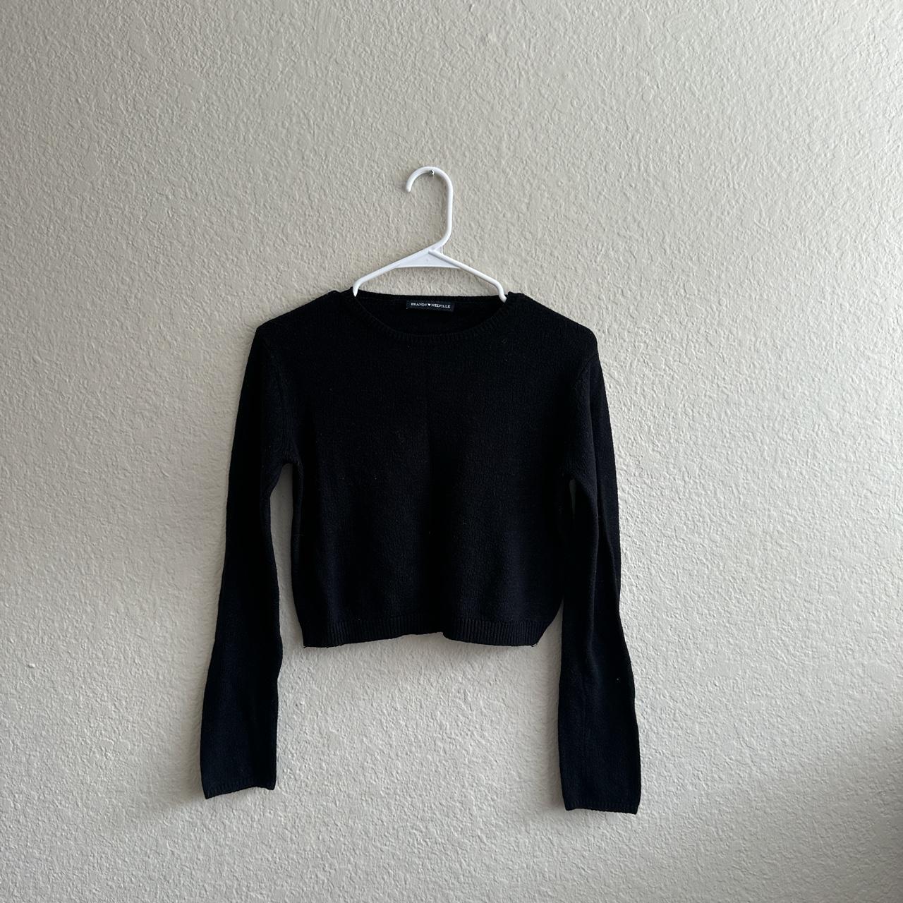 brandy melville black sweater