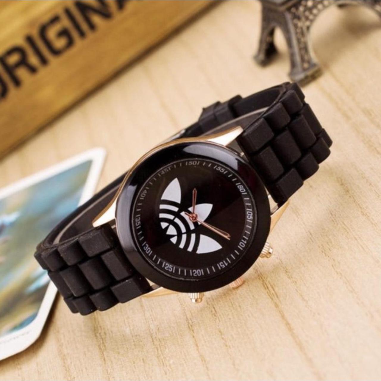 Black adidas online watch