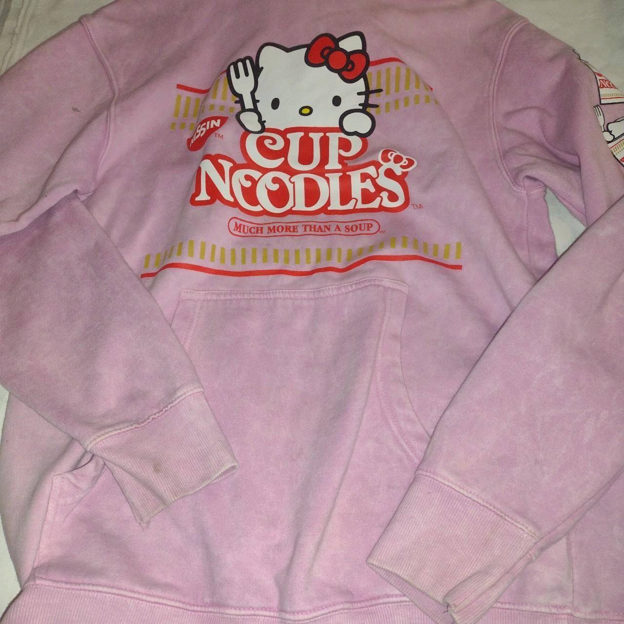 Hello Kitty Women's Pink Jumper Depop