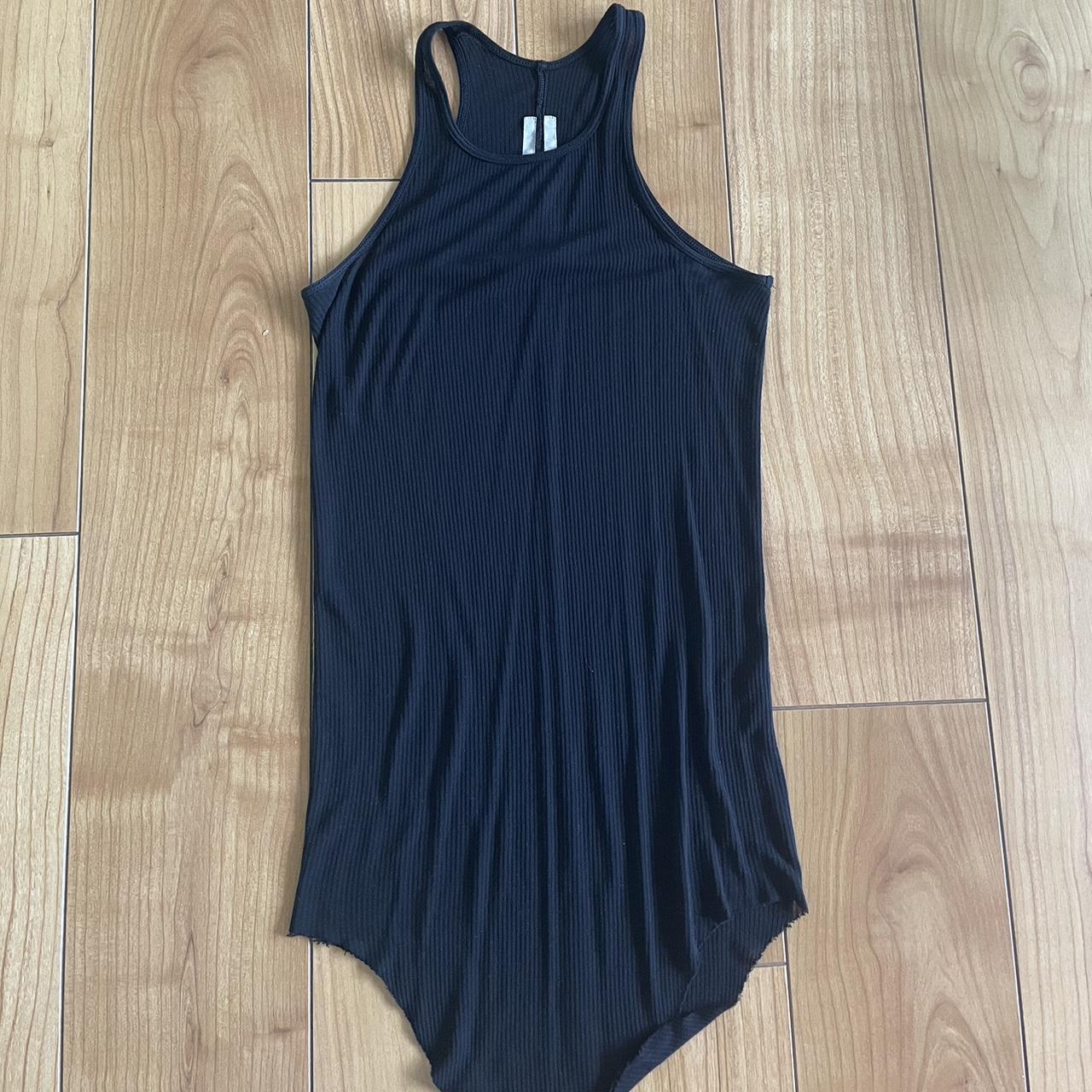 Rick Owens ribbed vest Worn once Size 38 Unisex... - Depop