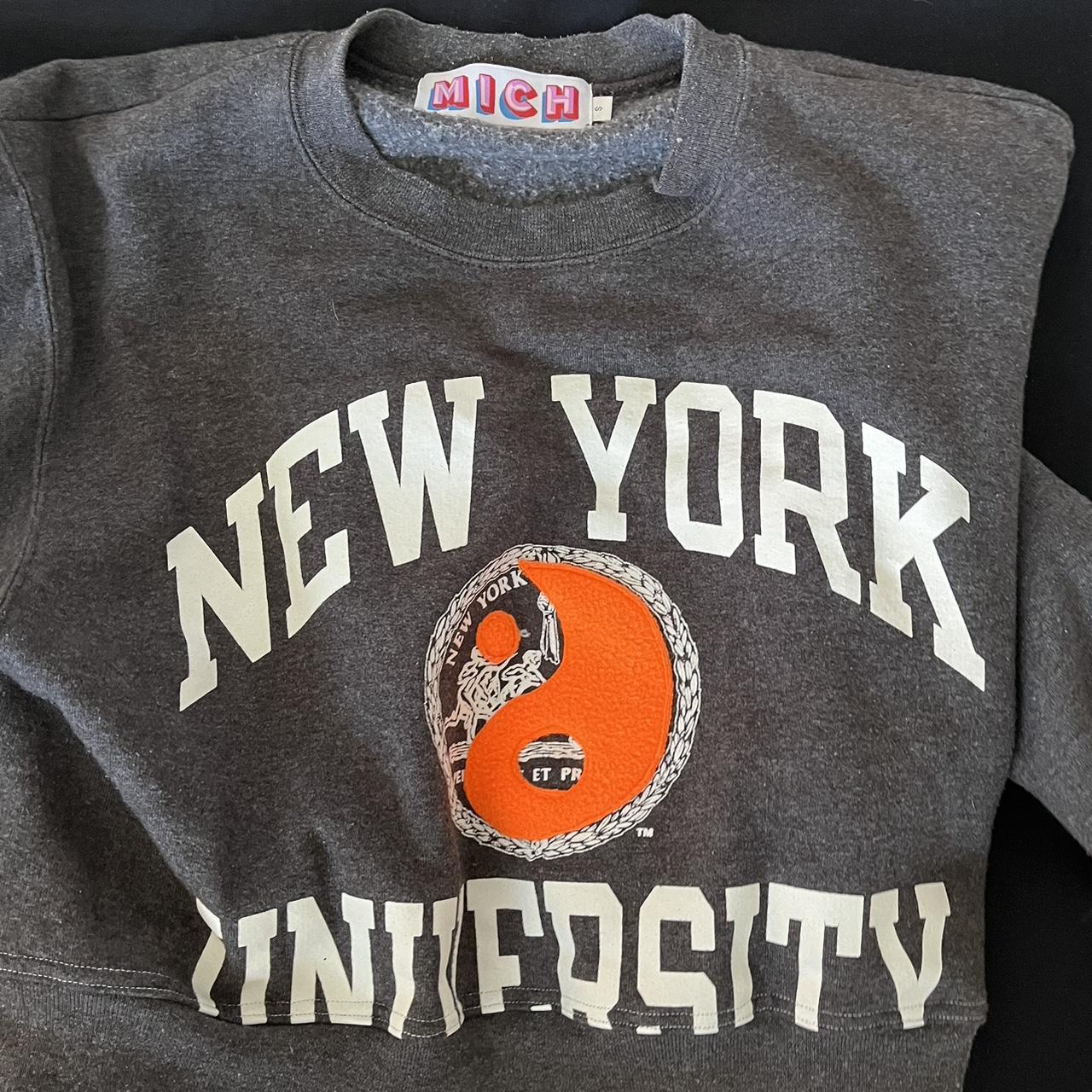 The sickest vintage reworked NYU sweatshirt Love