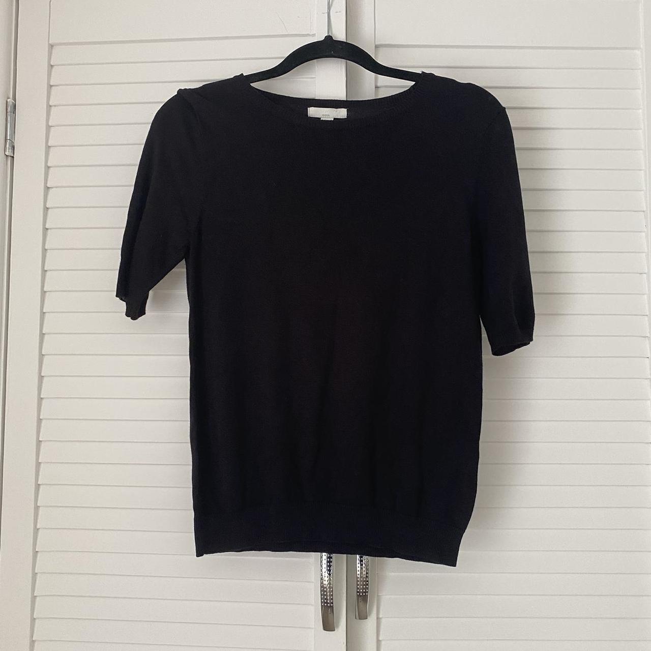 H&M Women's Black Jumper Depop